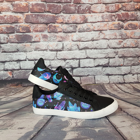 Potions print women trainers