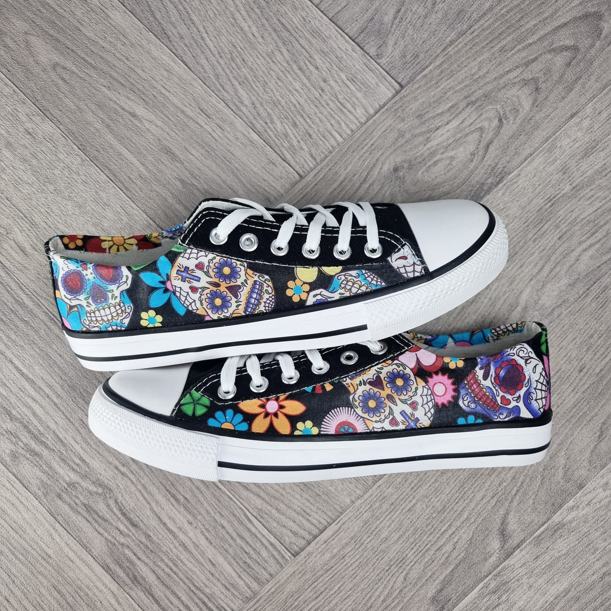 Sugar Skulls women sneakers – Rock Your Sole