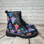 Neon Ghost ankle Boots