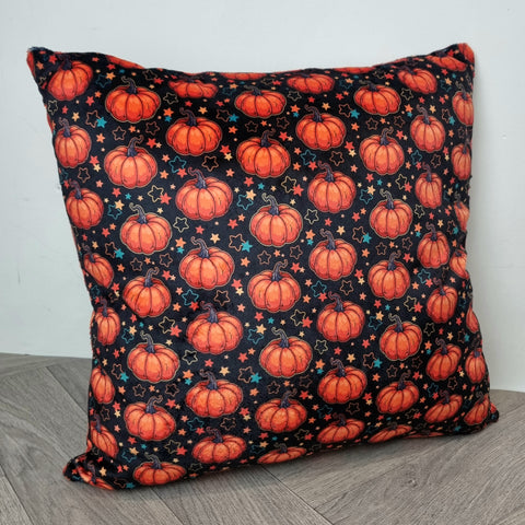 Autumn Pumpkins Soft Cushion Cover