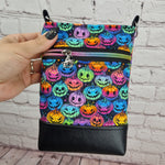 Rainbow Pumpkins Crossbody Phone Bag