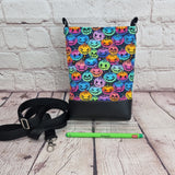 Rainbow Pumpkins Crossbody Phone Bag