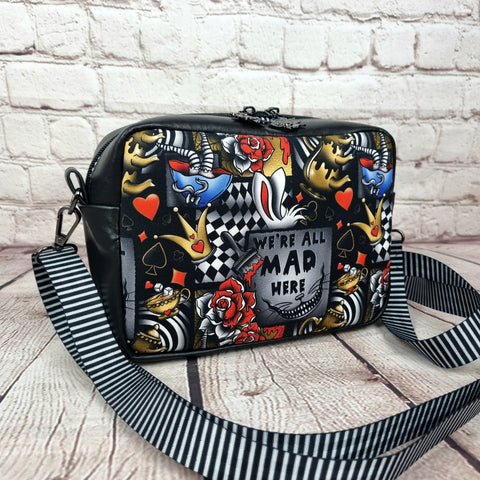 Alice in Wonderland crossbody bag