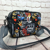 Alice in Wonderland crossbody bag