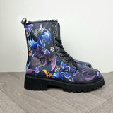 Dragon ankle boots