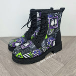 Beetlejuice ankle boots