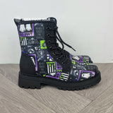 Beetlejuice ankle boots