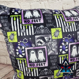 No Feet. Beetlejuice Soft Cushion