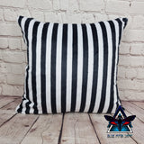 Black and white stripes Soft Cushion