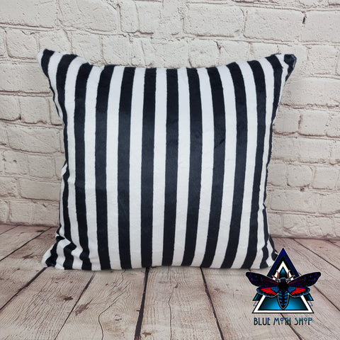 Black and white stripes Soft Cushion