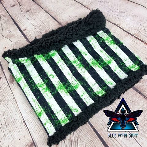 Beetlejuice Stripes snood scarf