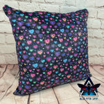 Rainbow Hearts Soft Cushion