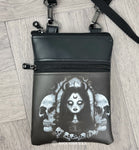 Gothic Goddess 2 Faux Leather Crossbody Bag