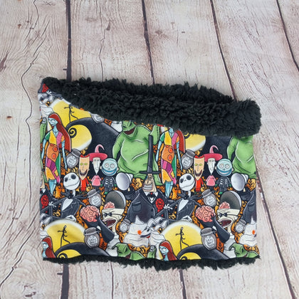 Nightmare Before Christmas snood scarf