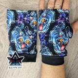 Derpy Tiger K pop Demon Hunters fingerless gloves