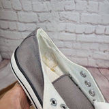 Sneakers grey. Plain or customized .flaw.