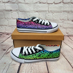 Rainbow mini Bats women sneakers