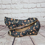 Floral Butterfly 2inch wedges. Ready to ship UK 7/eu40
