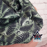 Green Fern infinity scarf