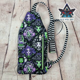 Goth Girls Mini Travel Sling Bag