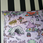 Lilac Pumpkin Patch Soft Cushion