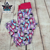K Pop demon hunters kids leggings