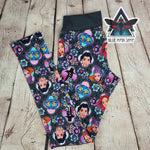 K Pop demon hunters kids leggings