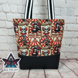 Freak Show Tote Bag with Zip