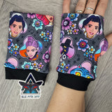 K pop Demon Hunters fingerless gloves