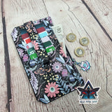 Spooky Flowers Slim Purse Wallet