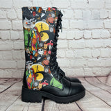 Nightmare Before Christmas mid Calf autumn boots