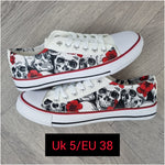 Sugar skulls sneakers