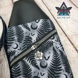 Grey Fern Mini Travel Sling Bag