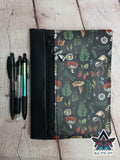 Autumn Mushrooms Notebook with removable cover A5