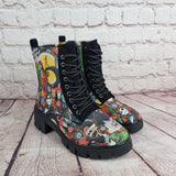 Nightmare before christmas heel ankle boots SIZE 3
