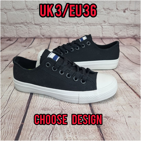 Sneakers uk3/EU 36. Plain or customized
