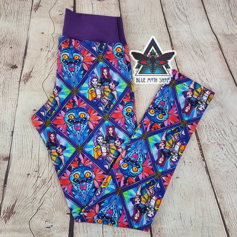 K Pop demon hunters kids leggings