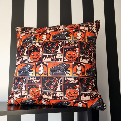 Retro Halloween Soft Cushion