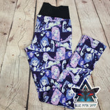 K Pop demon hunters kids leggings