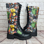 Nightmare Before Christmas mid Calf autumn boots