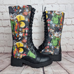 Nightmare Before Christmas mid Calf autumn boots