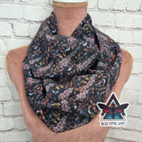 Foxglove Flowers infinity scarf