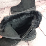 Fluff boots. PLAIN