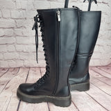 Knee high boots. Plain or customized. Not wide calf