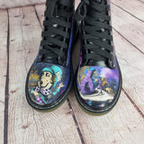 Alice in wonderland ankle boots SIZE 3