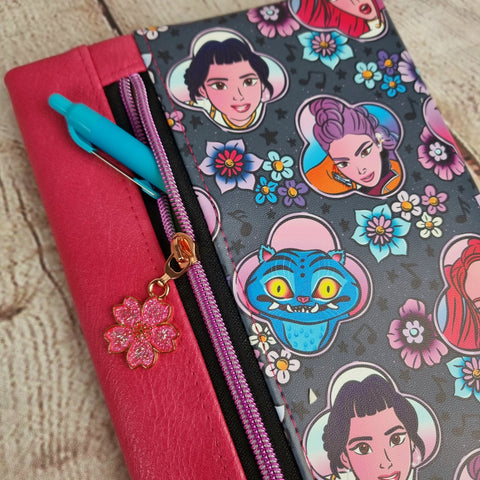 K Pop Demon Hunters Notebook with removable cover A5