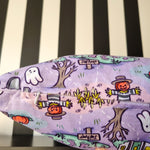 Lilac Pumpkin Patch Soft Cushion