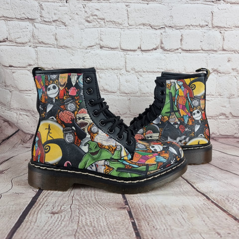 Nightmare before christmas ankle boots SIZE 3