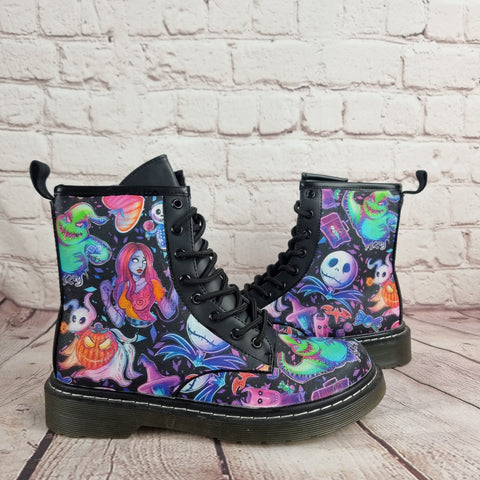 Nightmare before christmas ankle boots SIZE 3