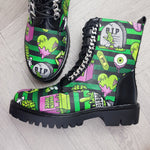Zombie Spikey Ankle Boots
